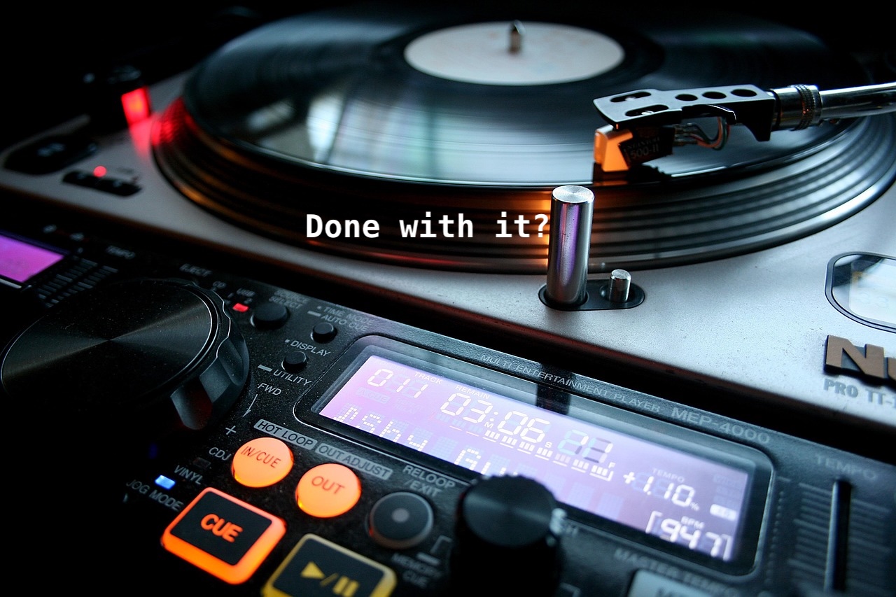 DJ equipment